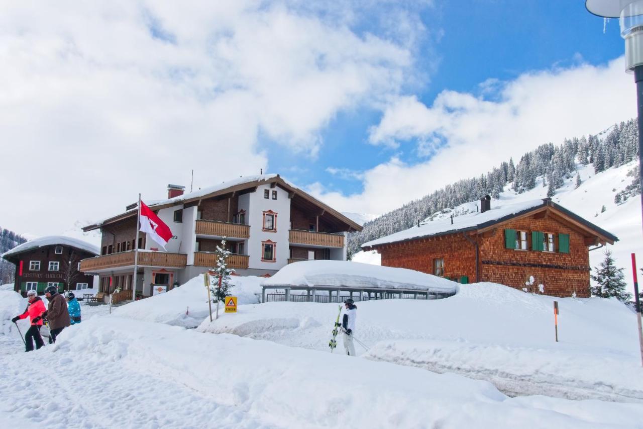 Gasthaus & Pension Alphorn Lech am Arlberg Zewnętrze zdjęcie
