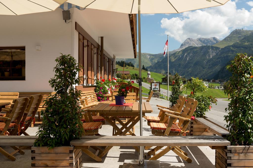 Gasthaus & Pension Alphorn Lech am Arlberg Zewnętrze zdjęcie